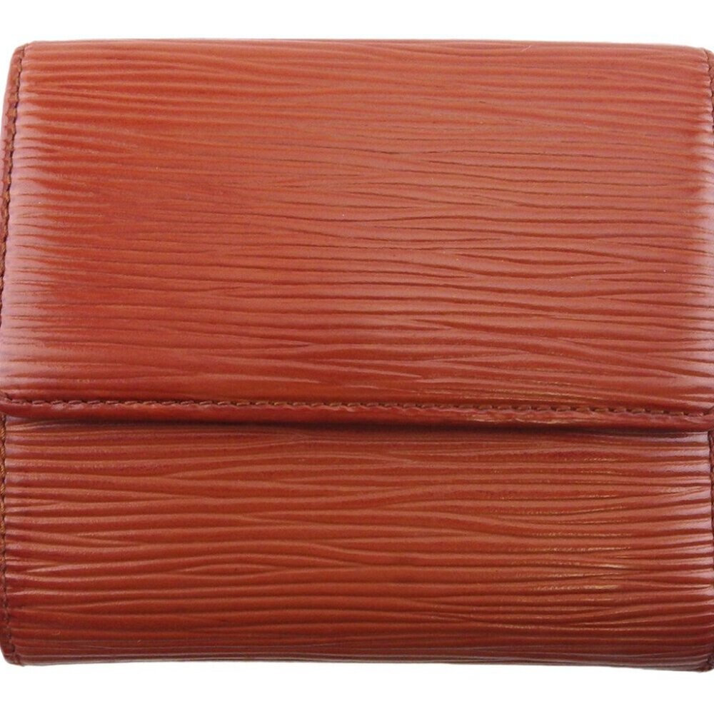 Louis Vuitton W Hook Wallet Epi Epilazer Authentic USED